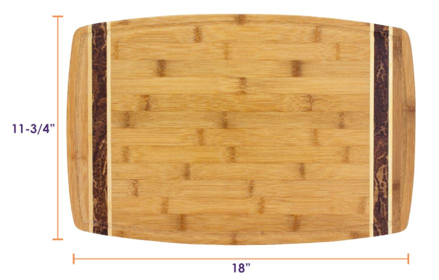 Board - Cutting, Bamboo, 18